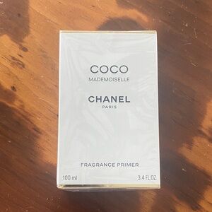NIB sealed 3.4oz bottle Chanel COCO Mademoiselle fragrance primer moisturizing